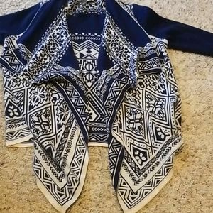 Lucky Brand Open Draped Sweater